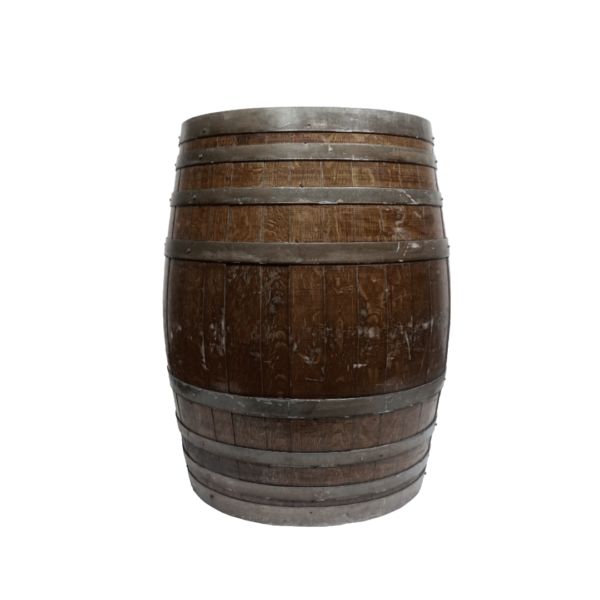 Holzfass dunkel ohne Schirmständer