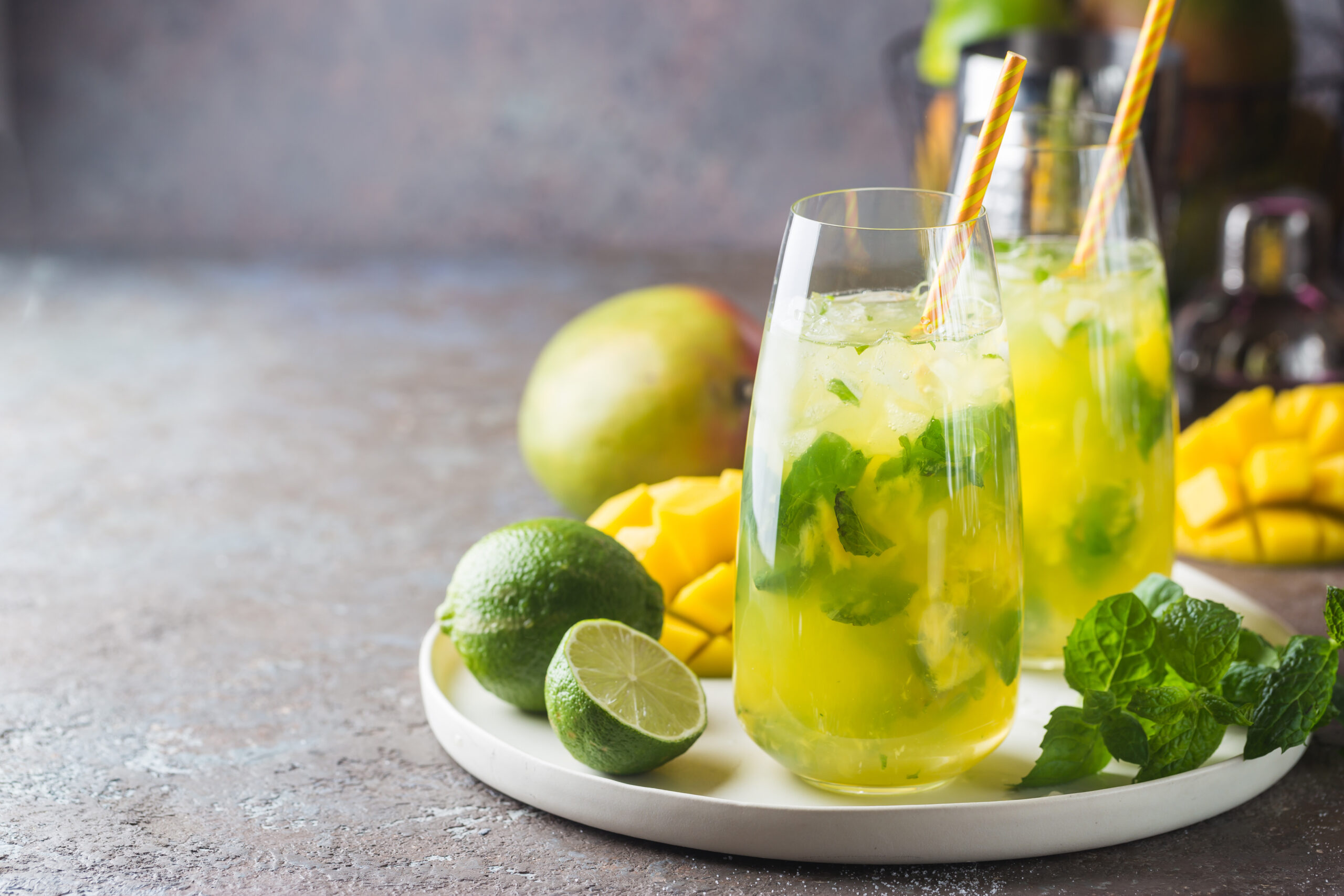 Urlaubsfeeling für Zuhause: Unser Mango Mojito Rezept